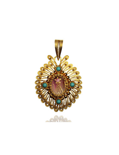 Pre-owned 19,2ct gold (reliquary )