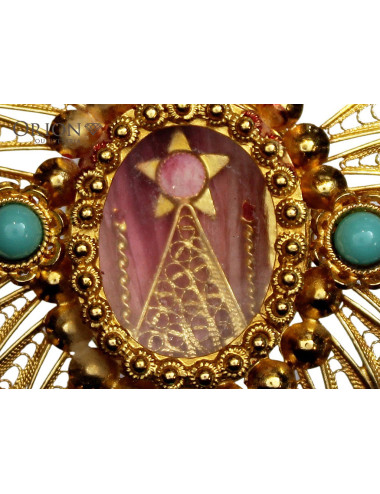 Pre-owned 19,2ct gold (reliquary )