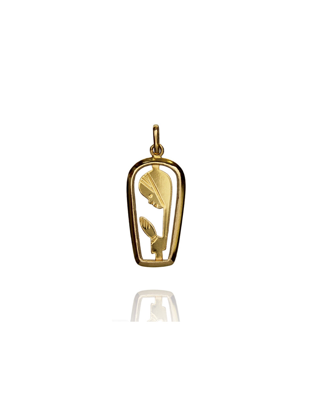 Pre-owned 19,2ct gold (Virgin Mary)