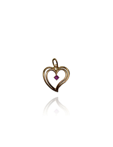 Pre-owned 19,2ct gold  (heart)