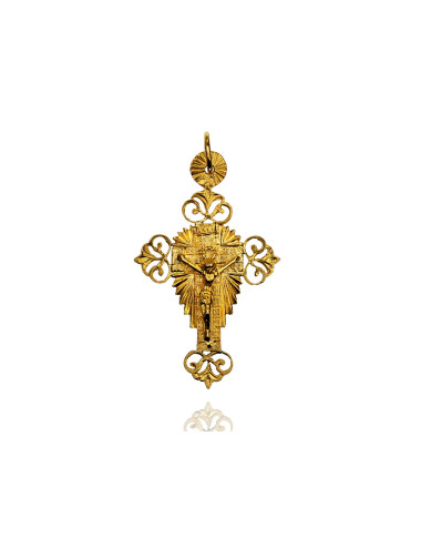 Pre-owned 19,2ct gold (cross)