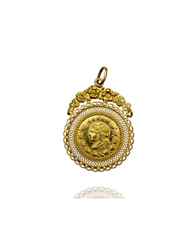 Pre-owned 19,2ct gold