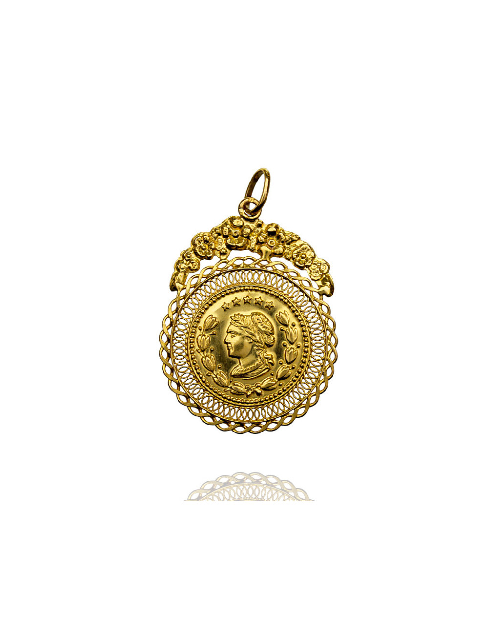Pre-owned 19,2ct gold