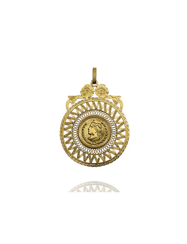 ouro usado (medalha)