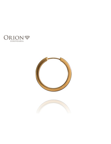 Pre-owned 19,2ct gold (hoop earrings)