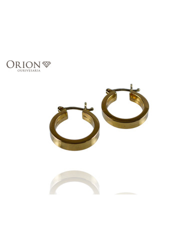 Pre-owned 19,2ct gold (hoop earrings)