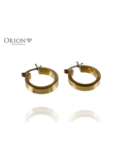 Pre-owned 19,2ct gold (hoop earrings)