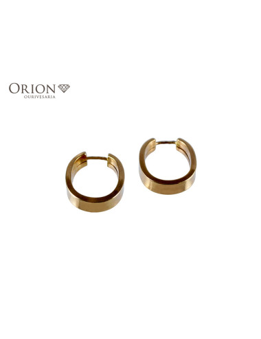 Pre-owned 19,2ct gold (hoop earrings)