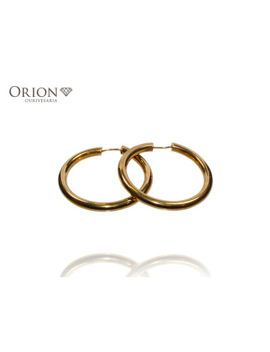 Pre-owned 19,2ct gold (hoop earrings)