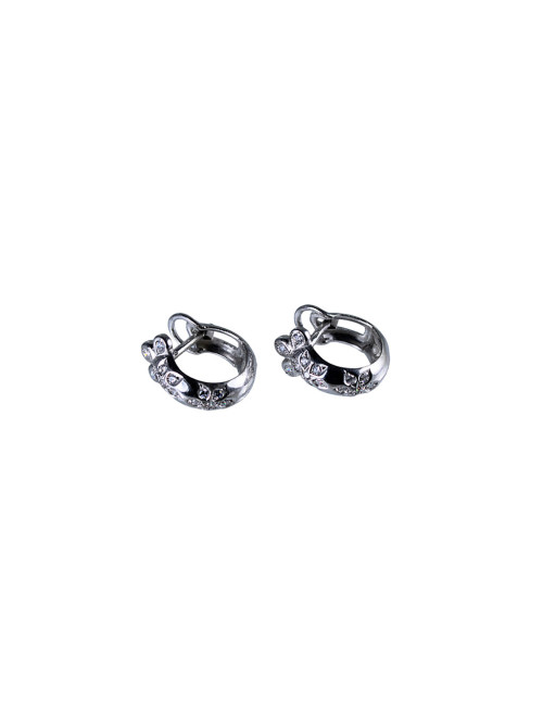 Pre-owned 19,2ct gold (hoop earrings)