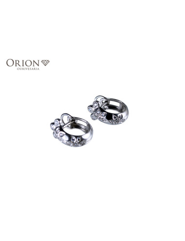 Pre-owned 19,2ct gold (hoop earrings)