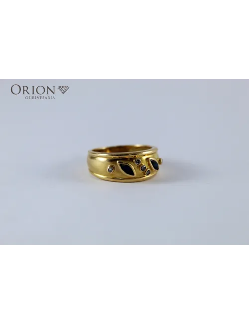 Anel em ouro usado