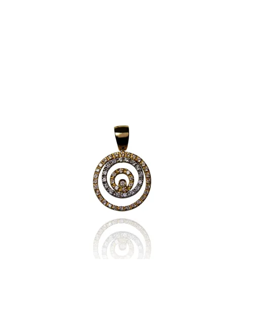 Pendente em ouro usado