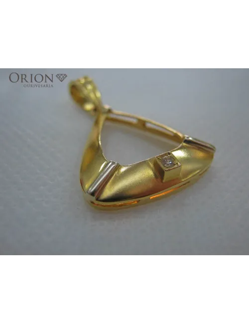 Pendente em ouro usado