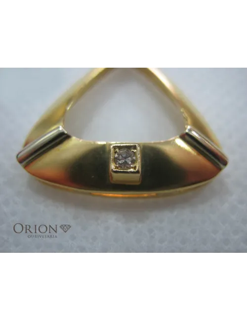 Pendente em ouro usado