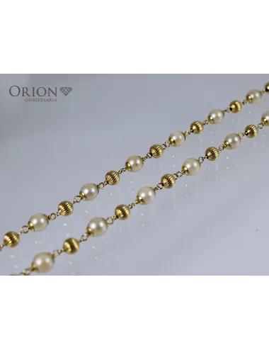 Colar pérolas