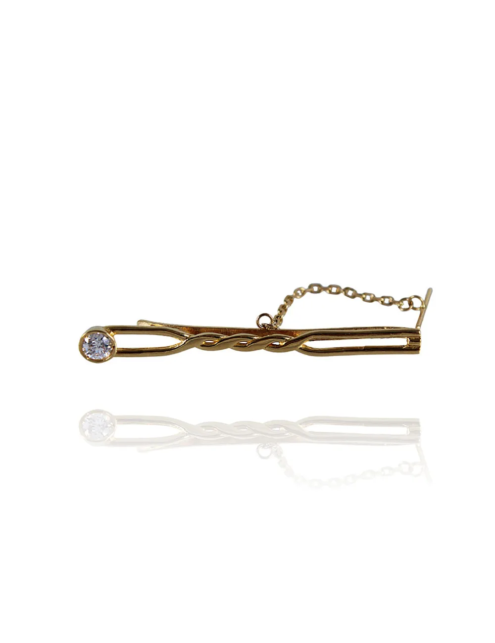 Alfinete em ouro usado