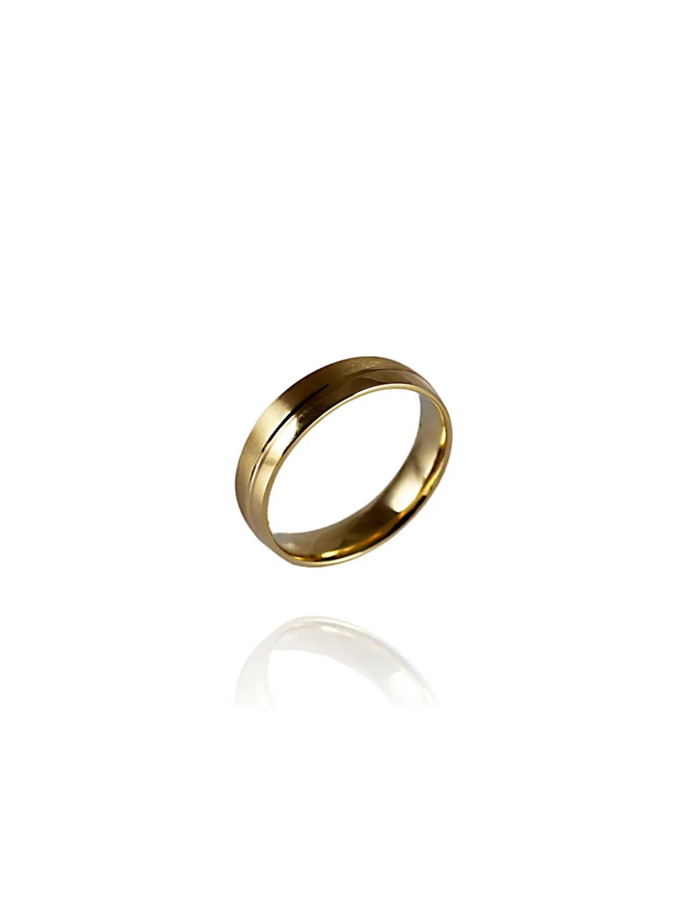 Gold wedding ring