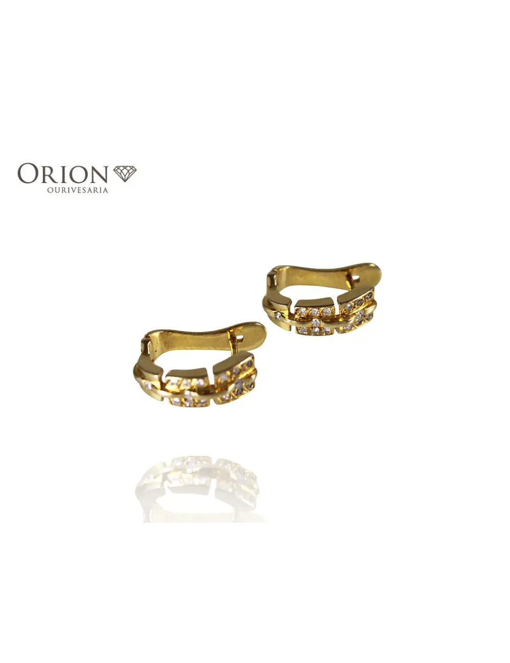 Brincos em ouro usado