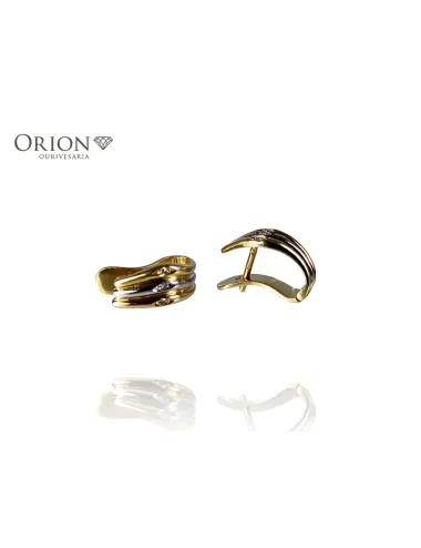 Brincos em ouro usado