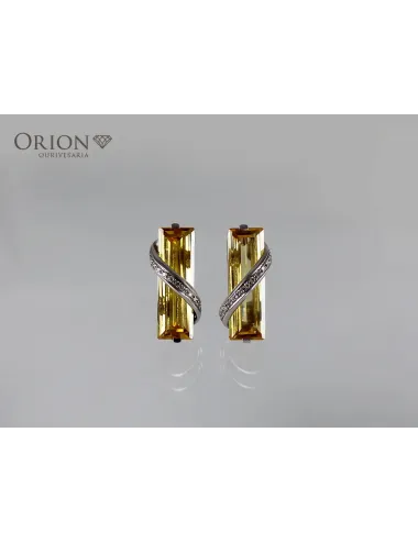 Brincos em ouro usado