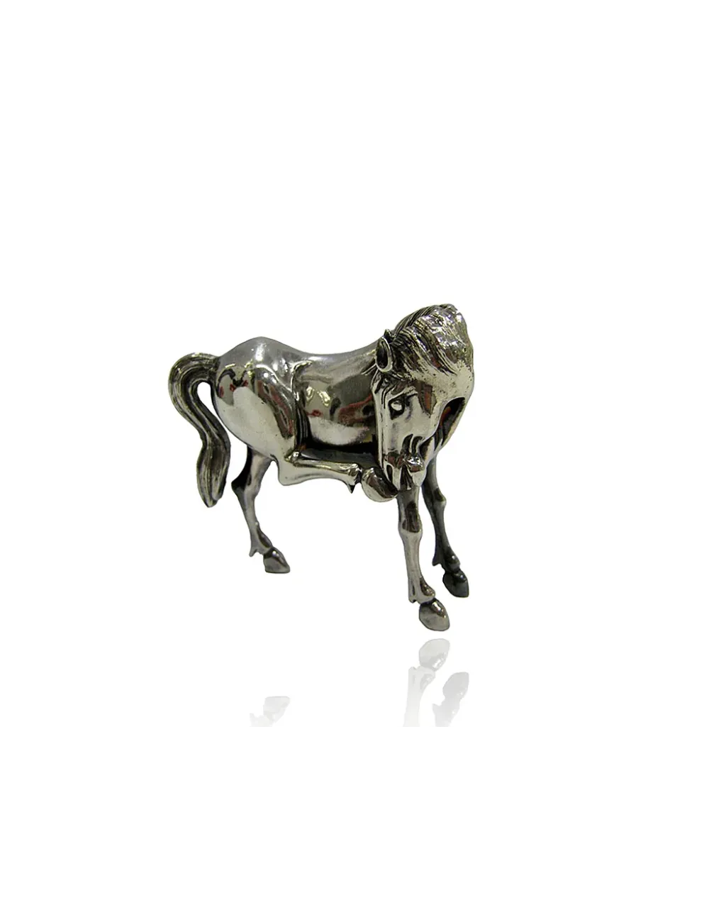 Cavalo em Prata