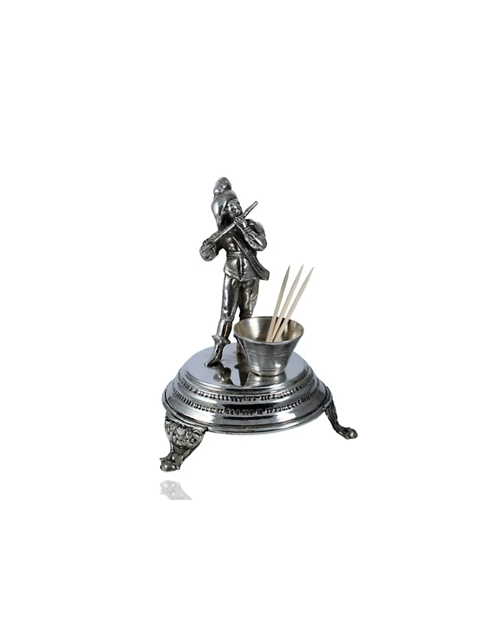 Silver Toothpick Holder