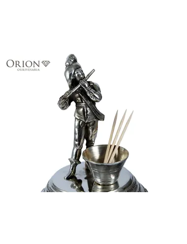 Silver Toothpick Holder