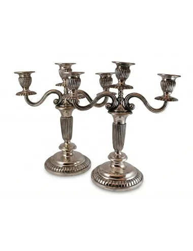 Candelabros em Prata