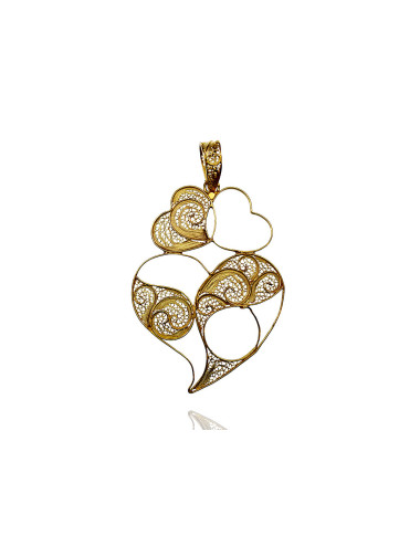 Pre-owned 19,2ct gold (Viana Heart)