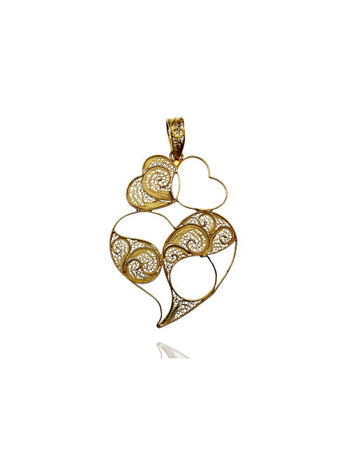 Pre-owned 19,2ct gold (Viana Heart)