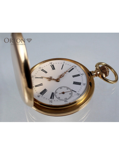 Antique anonymous gold pocket watch