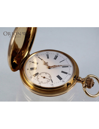 Antique anonymous gold pocket watch