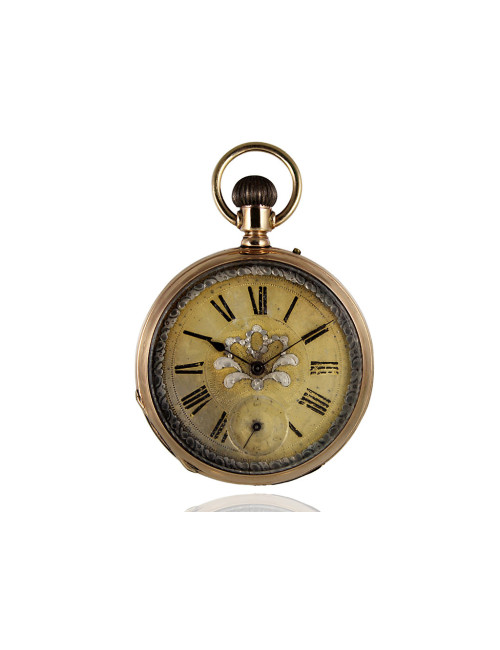 Antique anonymous gold pocket watch