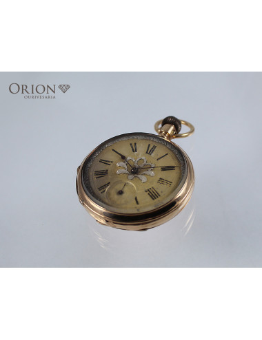 Antique anonymous gold pocket watch