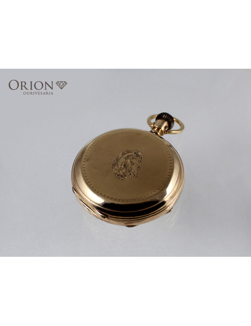 Antique anonymous gold pocket watch