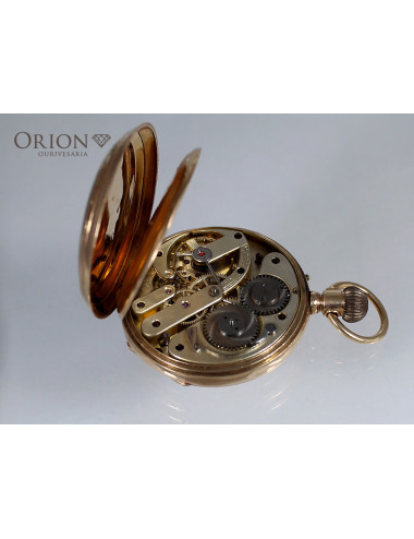 Antique anonymous gold pocket watch