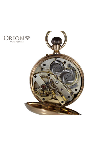 Antique anonymous gold pocket watch