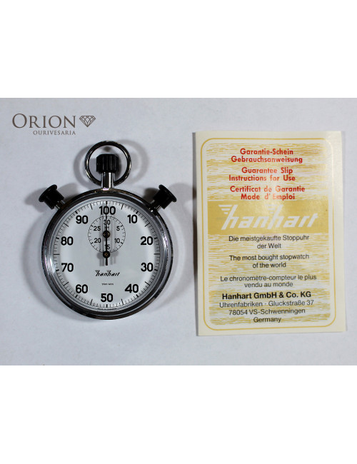 Hanhart 1/100 Rattrapante Stopwatch