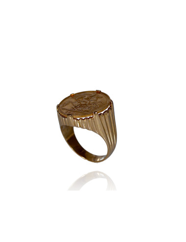 ½ Libra em ouro