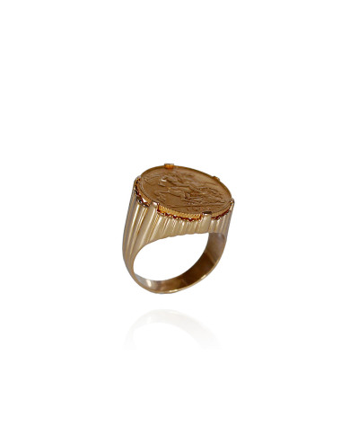 ½ Libra em ouro